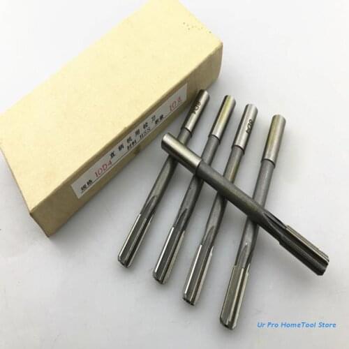10Pieces 3mm-12mm Milling Reamer Kit Set H7 Anti-high Temperature Straight Shank High-speed-steel High Accuracy Cutting M17E