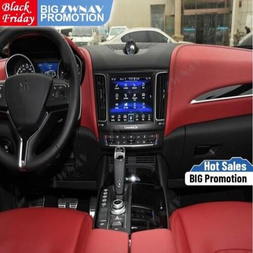 128G Carplay Android 10 Car Tesla Screen Multimedia DVD Player For Maserati Levante GPS Navigation Video Radio Stereo Head Unit