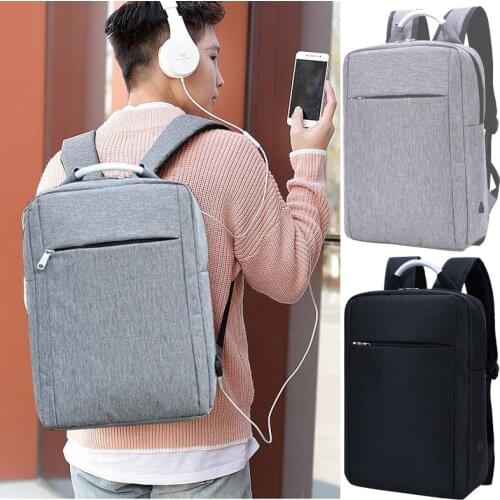2020 Classic 15.6 inch Laptop USB Business Backpack Travel School Bag Anti Theft Backbag Daypacks Male Leisure Mochila рюкзак