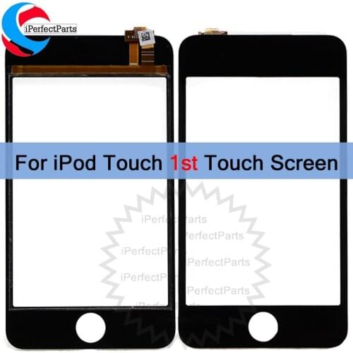3.5'' NEW AAA+ Front Glass Touch Screen Digitizer Replacement for iPod Touch 1 1st Black and White free shipping+tools