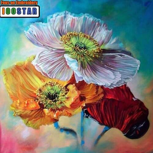 Diamond Paint 5D Beautiful Flowers Diamond Painting Full Square/Round Picture Diamond Embroidery DIY Diamond Mosaic home decor