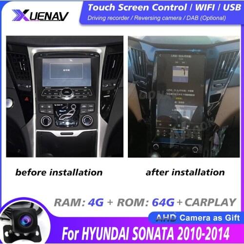 Car radio player for HYUNDAI SONATA 2010 2011 2012 2013 2014 car dvd player for hyundai GPS autoradio player Android