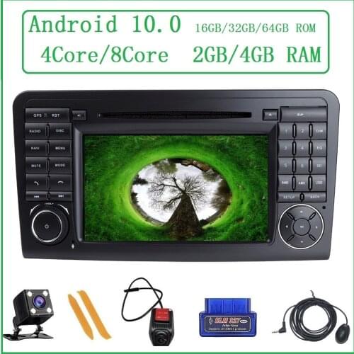 ZLTOOPAI Android 10 For Benz GL ML CLASS W164 X164 ML450 ML500 GL320 GL450 Car Media Player Multimedia GPS Navigation DVD Player