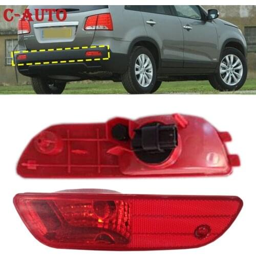 Car Rear Brake light Taillight Fog light lamp Signal Reflector Light For KIA Sorento 2009-2012 2.2 2.4 924062P350S Car-styling