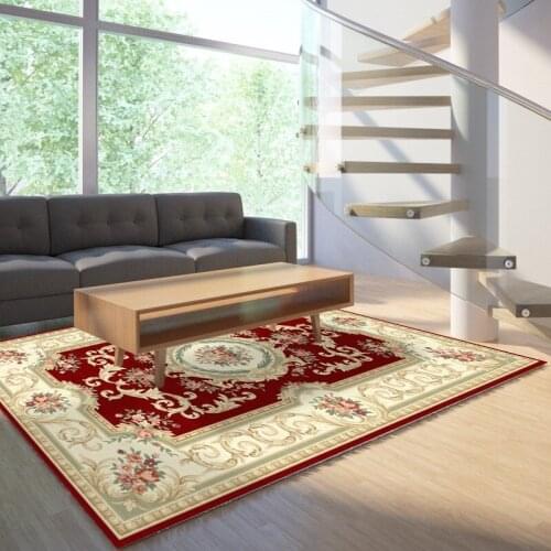 Reese Velvet Short Fleece Persian Different Tones In The Same Picture Anti Slip Carpets Rug Living Room Bedroom Floor Washable