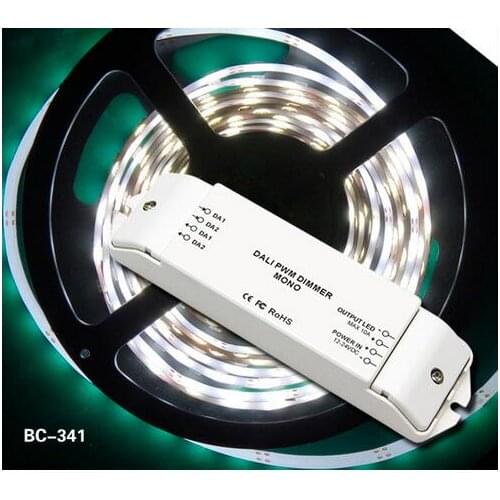 BC-341 hot CV DALI Led Dimmer Controller 12-24V Dali Dimmer dali Dimming Driver Controller 10A/CH x 1 CH