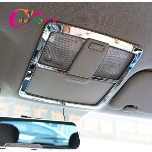 Color My Life Car Chrome Front Fog Lamps Fog Lights Light Protector Cover Trim Sticker For Kia Sportage R Sportager 2012 - 2015