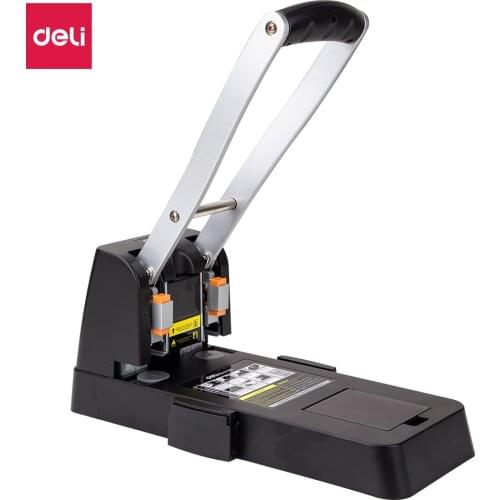 Deli E0150 Heavy Duty Punch 150 sheets-Hole Distance 80mm - Accurate Punching