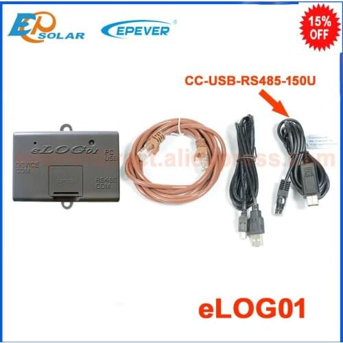 Elog01 used for solar charge controller to record and download system datas connect to PC via USB
