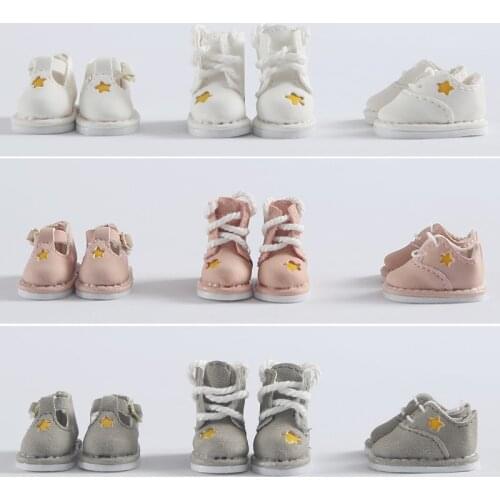 New Doll Clothes Leisure Shoes Boots 1/8bjd shoes for ob11,obitsu11,holala,molly,1/12bjd Doll Clothes Accessories for Dolls