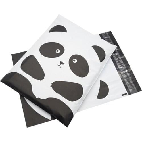 Wholesale Panda Image Plastic Courier Mailing Flamingo Designed 10x14.5inch Poly Mailers Shipping Envelopes Bags