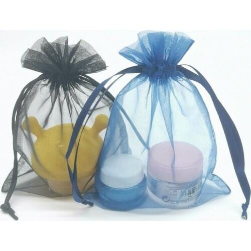 30x40cm Gift Organza Bags Jewelry Packaging Candy Wedding Party Goodie Packing Favors Cake Pouches Drawable Bag Present Sweets