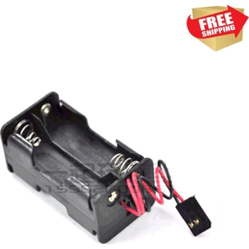 RC Radio control car 4 AA battery box case JR FUTABA JST option upgrade parts