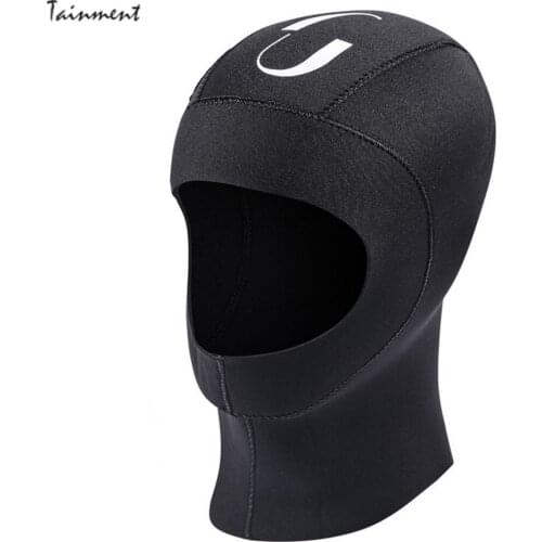 3mm Diving Cap Mens and Womens Snorkeling Surfing Caps Sunscreen Diving Swimming Cap Winter Swimming Warm Diving Headgear