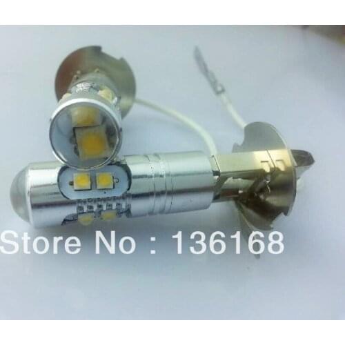 H3 50W CREE Chips High Power LED White Fog Light Daytime Running Bulbs