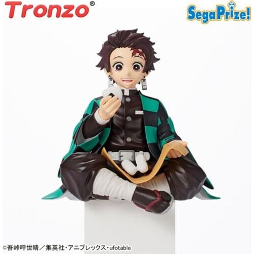 Tronzo Original Sega Kimetsu No Yaiba Kamado Tanjirou Premium Chokonose Figure Blade of Demon Destruction PVC Action Figure Toys