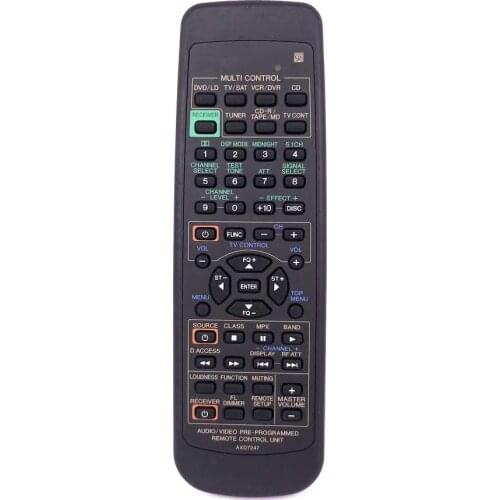 New Replacement Remote Control FOR Pioneer AXD7267 XXD3028 AXD7253 AXD7249 AV Receiver Audio System