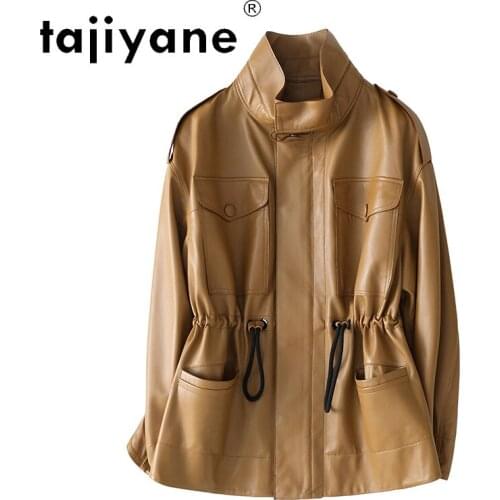 Sheepskin Real 2021 Jacket Women Korean Autumn Clothes Woman Genuine Leather Coats Slim Fashion Mujer Chaqueta TN1913