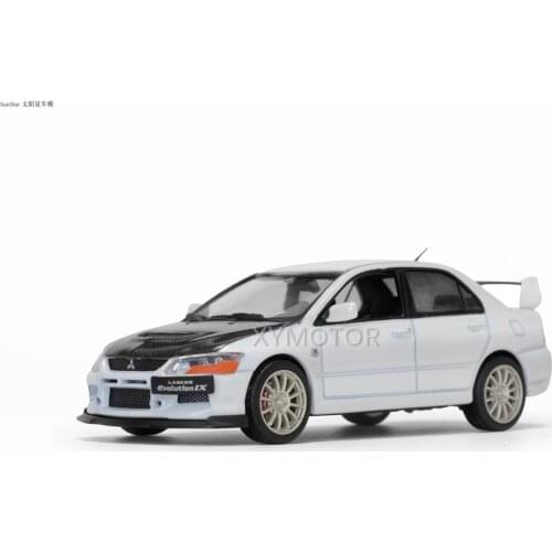 1:43 Vitess For Mitsubishi Lanser EVO 9 IX Diecast Car Model Toys Kids White Metal,Plastic,Rubber