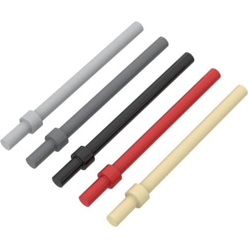 10PCS Building Blocks 63965 18274 Bar High-Tech Bricks Assembles Particles DIY Assembly Education Parts Toy For Children Gift