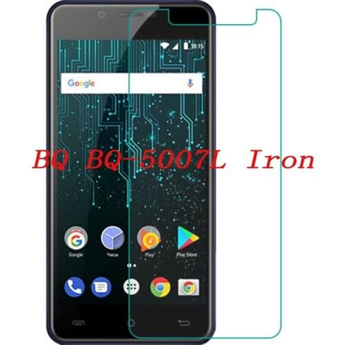 2PCS NEW Screen Protector phone For BQ BQ-5007L Iron 5007L phone Tempered Glass SmartPhone Film Protective Screen Cover