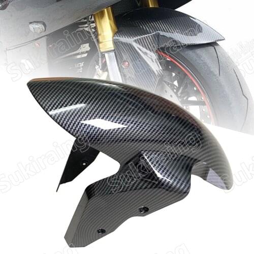 For BMW S1000RR S1000R 2009-2018 Front Fender Splash Mud Dust Guard Mudguard ABS Plastic Carbon Fiber Color