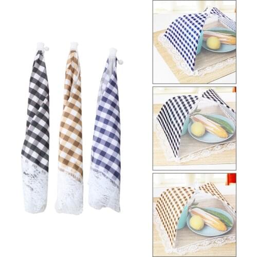 HILIFE Food Cover Kitchen Accessories Umbrella Style Kitchen Anti Fly Mosquito Mesh Net Foldable Table Meal Covers