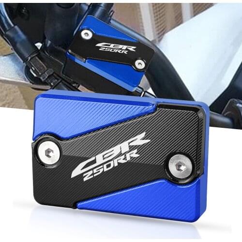 For CBR250RR 2017 Motorcycle CNC brake Fluid Cylinder Master Reservoir Cover Cap Protector CBR250RR CBR250 CBR 250 RR Accessory
