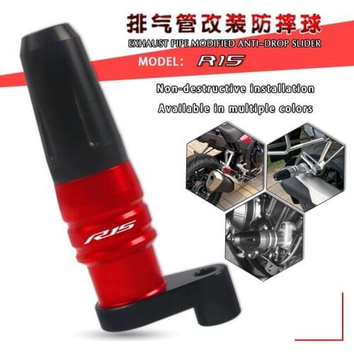 For YAMAHA YZF-R15 V3 YZF R15 V3 2017-2021 2020 Motorcycle accessories Crash Pads Exhaust Sliders Crash Protector
