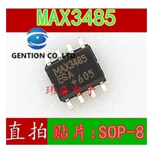20PCS IC MAX3485CSA MAX3485ESA SOP8 level transformation driver in stock 100% new and original