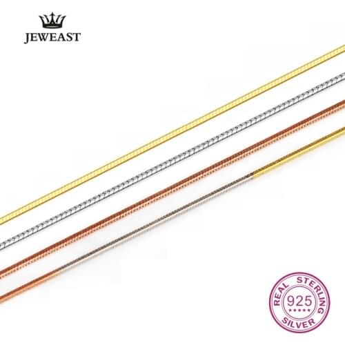 JEWEAST Silver Necklaces