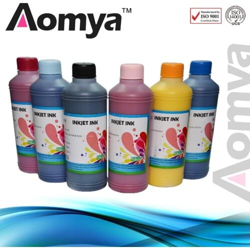 Aomya Dye ink PBK,C,M,Y,GY + Pigment ink MBK Compatible for HP 72 Designjet T610 T620 T770 T790 T1100 T1120 T1200 T1300