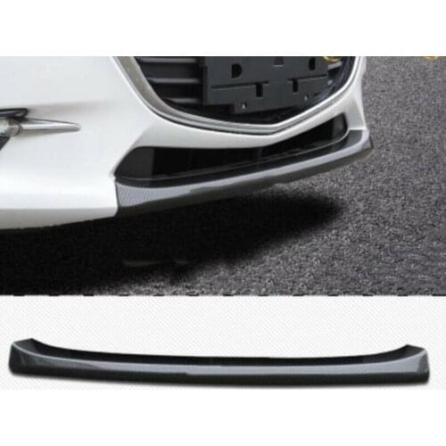 For Mazda 3 Axela 2017-2018 ABS Carbon Fiber Front Bumper Grille Vent Hood Bodykit 1pcs