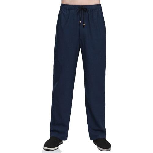 Shanghai Story Chinese Traditional Clothing tai chi Pants Men KungFu pants kung fu taiji clothing 3 Color