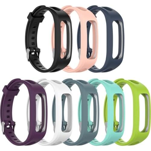 Silicone Strap Loss Prevention Watch Band for Huawei Band 3e Huawei Honor Band 4 Running Version Smart Watch Bracelet