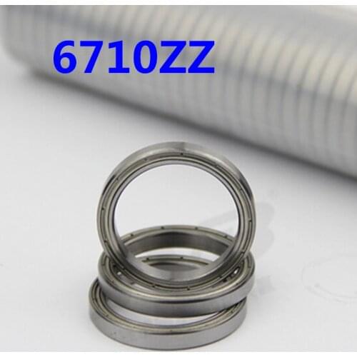 The High Quality Of Ultra-thin Deep Groove Ball Bearings 6710ZZ 50*62*6 Mm