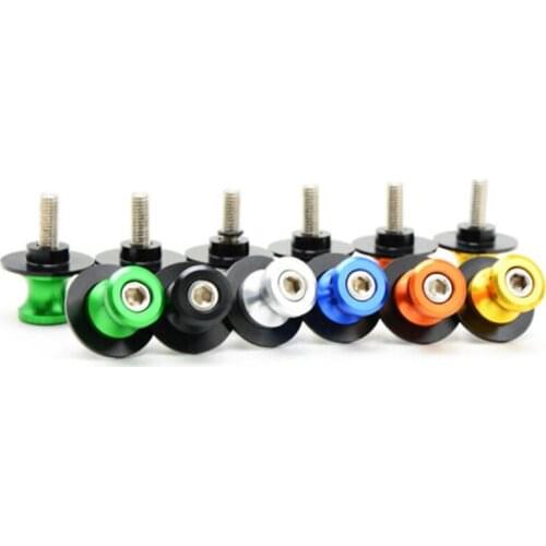 10mm Swingarm Spools Slider CNC Stand Screws Motorcycle Accessories For Kawasaki Z1000 Z400 Z900 Z650 Ninja 400 Ninja650