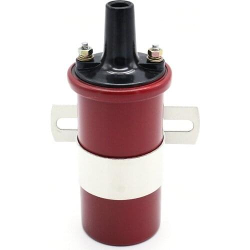 12V Classic MSD 8202 Oil-immersed High Performance Standard Sports Ignition Coil Professional Car Parts Direct Fit Components