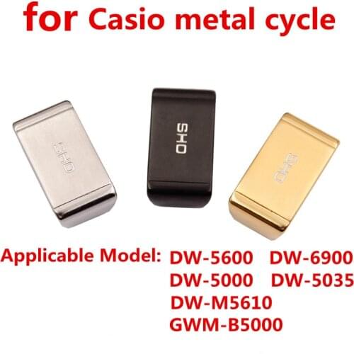 Watch accessories suitable for Casio G-SHOCK DW5600/5000/6900/M5610/GMW-B5000 metal circulation