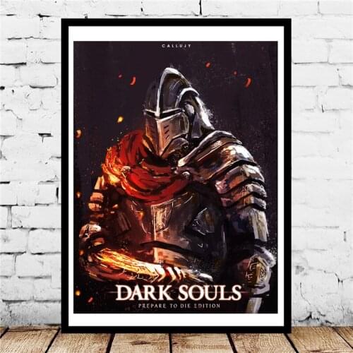 Game Dark Souls Prepare To Die Canvas Painting Print Bedroom Home Decor Modern Wall Art Oil Painting Poster Picture Framework HD
