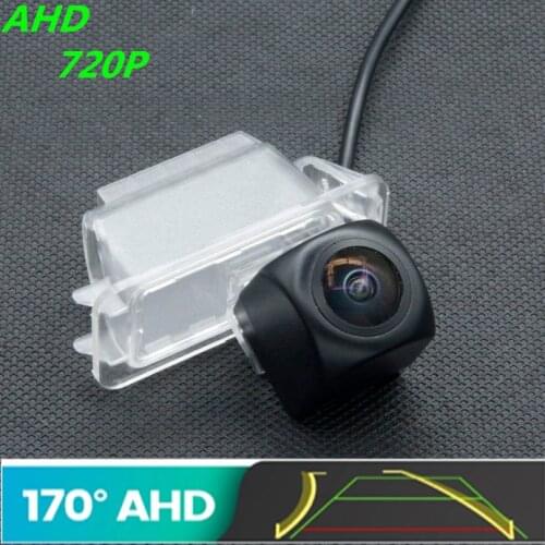 AHD 720P Trajectory Fisheye Car Rear View Camera For Ford Mondeo 2014~2017 S-Max Kuga Fusion Grand C-Max Reverse Vehicle Camera