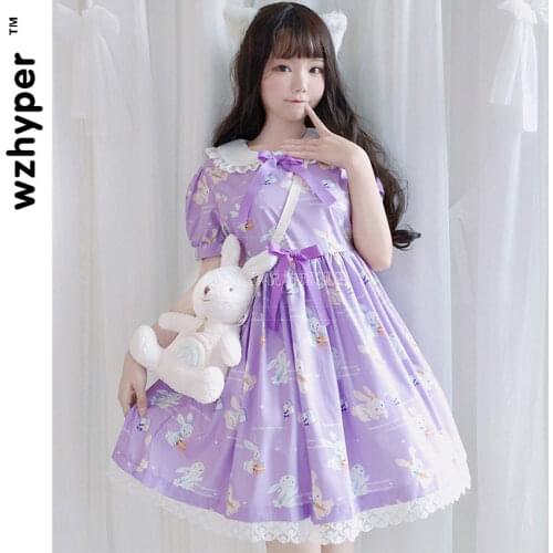 Summer Short Gothic Lolita Dress Soft Sisiter Victorian Medieval Lace Dress Women Princess Dress Halloween Costume for Girl