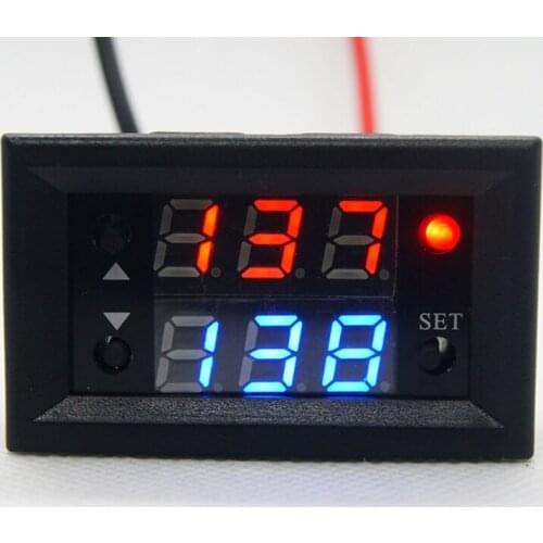 12V Timer Delay Relay Module Digital LED Display Cycle 0-999 Adjustable Relay