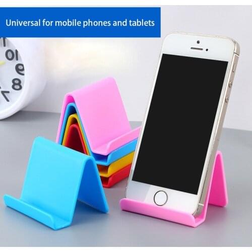 Mobile Phone Holder Flat Lazy Stand Table Desk Mount Holder Stand For Samsung S20 Plus Ultra Note 10 Iphone 11 Phone Table