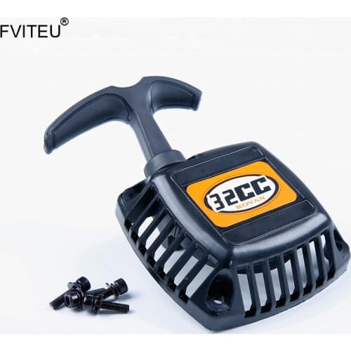 FVITEU Plastic Easy start pull starter for 32-36CC Zenoah CY ROVAN engine for 1/5 hpi rovan km baja 5b 5t 5sc losi 5ive T