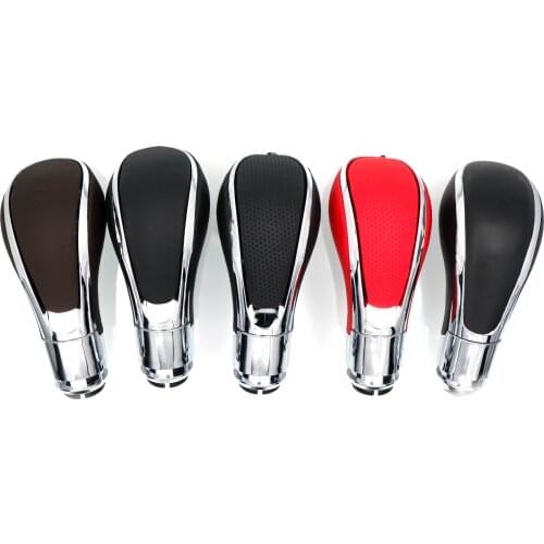Automatic Transmission Gear Shift Knob Shifter Lever Stick For Opel Vauxhall Insignia Astra J GM Buick Regal 08-16 PU Leather