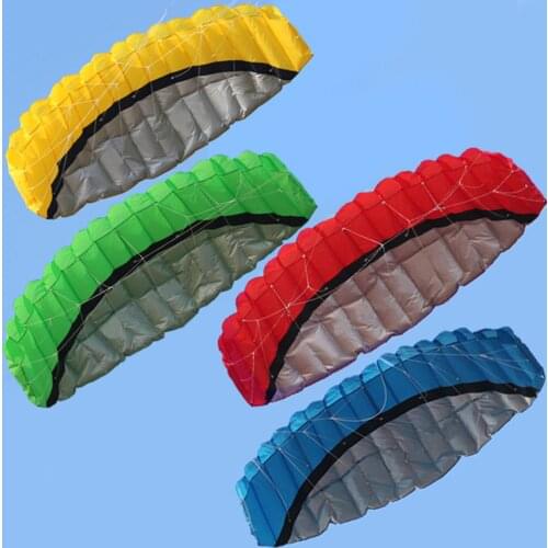 Stunt Power Kite Beach Kitesurfing Parafoil Parachute Summer Flying Wing