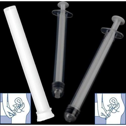 Vaginal Applicator Lubricant Injector Syringe Lube Disposable Anal Nasal Cavity Applicator Launcher Butt Plug 1Pc Health Care
