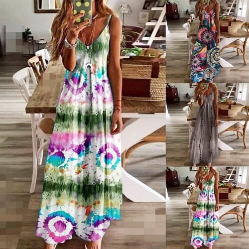 Womail Boho Summer Dresses