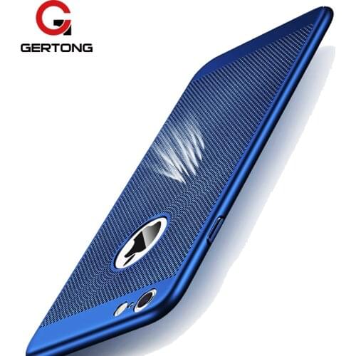 Heat Dissipation Hard PC Case For iPhone 12 11 Pro XS Max XR 7 6 6S 8 Plus X 5S 5 S SE Luxury Slim Cover Phone Bags Cases Armor